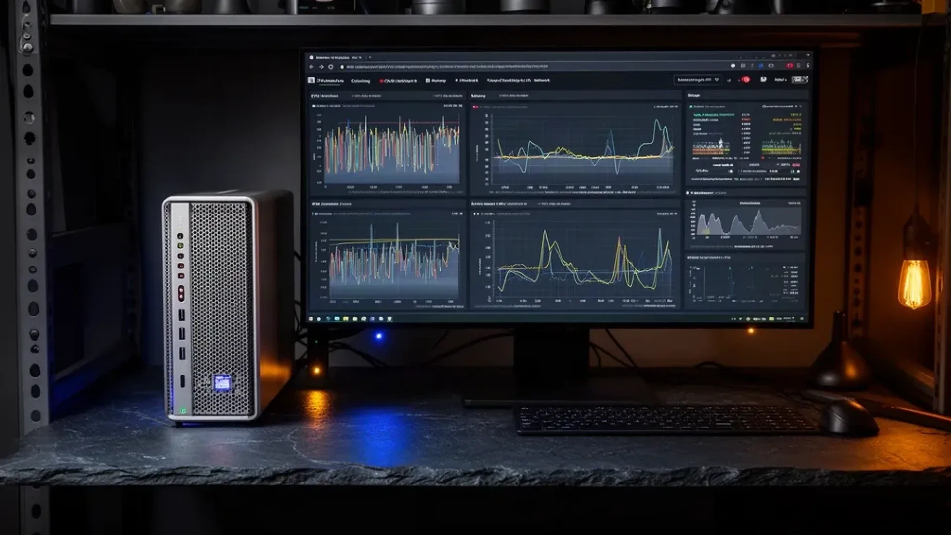 Grafana and Prometheus on a Mini PC in 2026