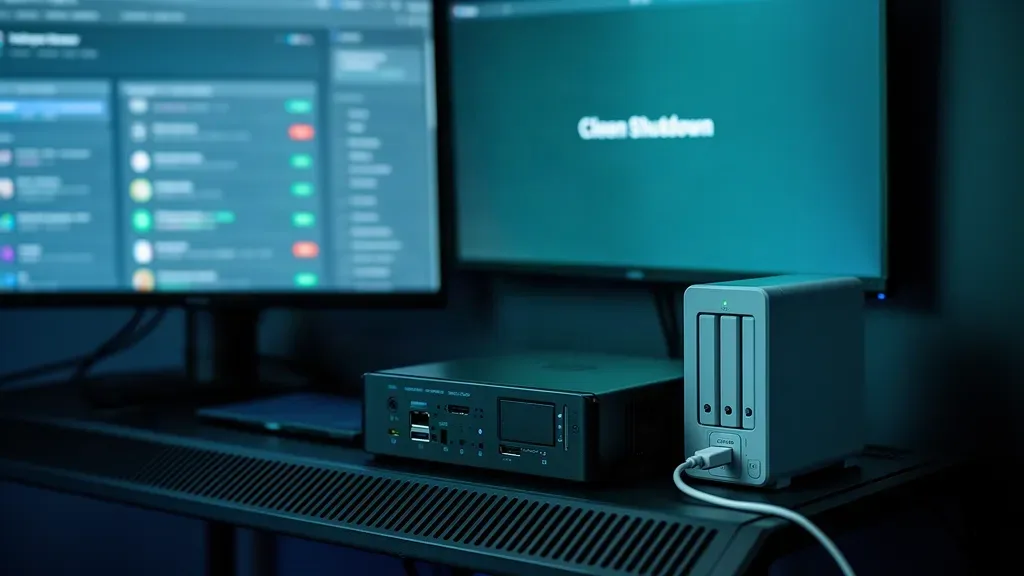 How to Set Up UPS Clean Shutdown on Proxmox and TrueNAS