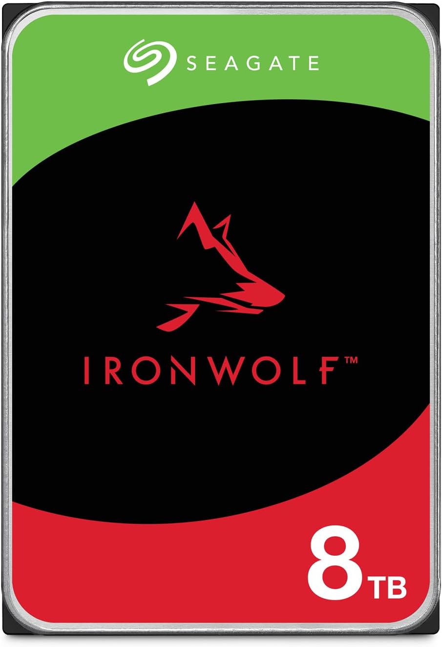 Seagate IronWolf 8TB CMR NAS hard drive
