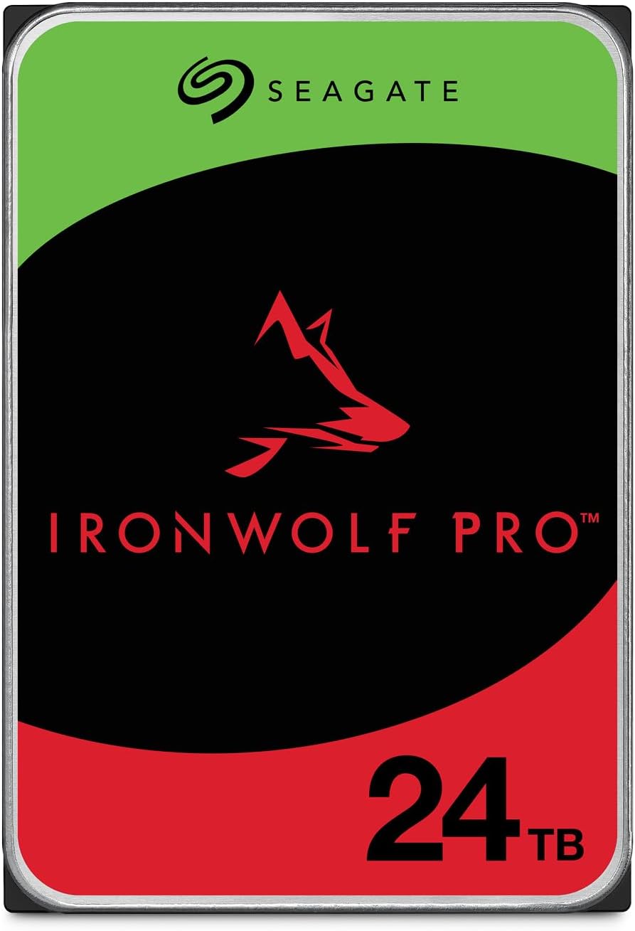 Seagate IronWolf Pro 24TB NAS hard drive